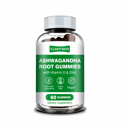 Preço de Atacado Gomas de Ashwagandha com Vitamina D2 18 Meses de Validade