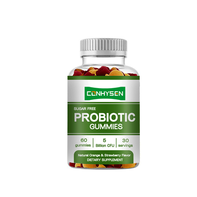 OEM Probiótico Gummies 5B CFU para Saúde intestinal sabor personalizado