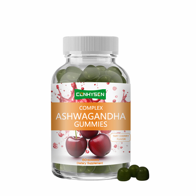 Ashwagandha Probióticos Gummies com vitamina D 60ct para claridade diurna