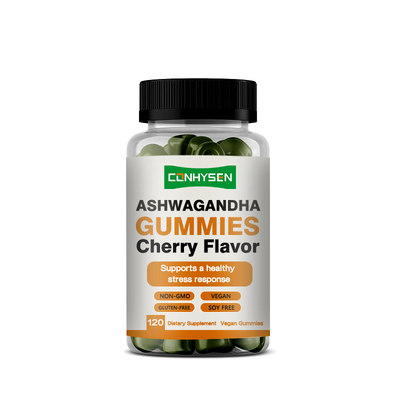 Ashwagandha Gummies 60ct com vitamina D2 para suporte à imunidade