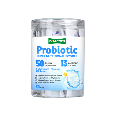 ODM personalizado Probiótico Nutricional em Pó Equilíbrio da Flora Intestinal Suporte Digestivo