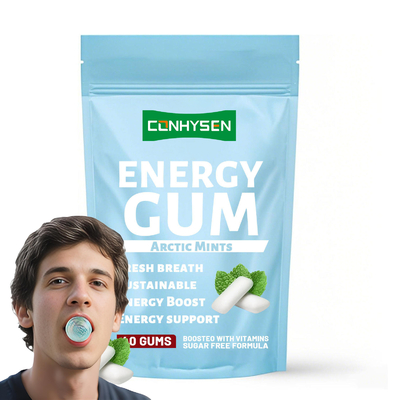 Aumentar a energia Melhorar o foco Vitamina E Energia Fabrica de goma de mascar