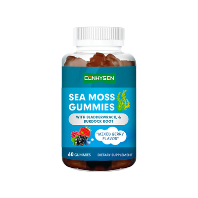 Gomas de Musgo Marinho com Raiz de Bardana Atacado Suporte Personalizado Perda de Peso