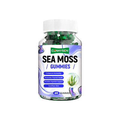Fábrica de Gomas de Musgo Marinho Personalizadas para Suporte Antioxidante com ACV