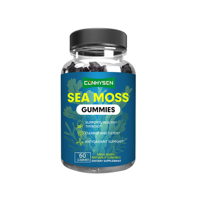 Fornecimento de fábrica de gomas de extrato de musgo marinho irlandês orgânico para limpeza e desintoxicação