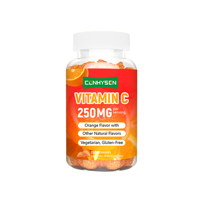 Fabricante Custom Vitamin C Gummies 250 mg para suporte do sistema imunológico