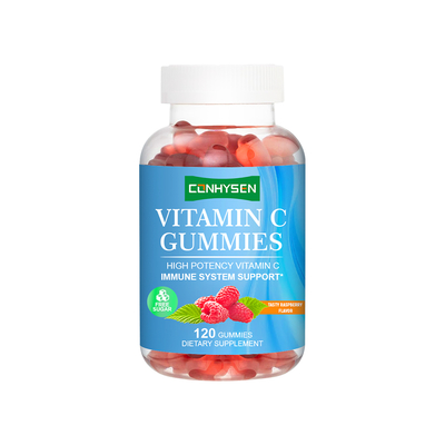 Suplemento de Vitamina C sem açúcar em Gomas Premium Personalizado Melhora os Níveis de Energia