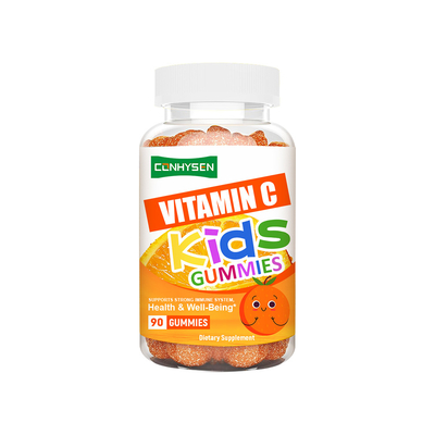 Goma de vitamina C para crianças melhoram a saúde dos ossos e cérebro