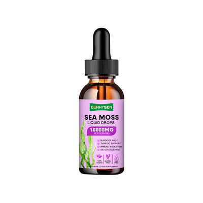 Premium Custom Boost Metabolismo Orgânico Musgo de Mar Gotas Líquidas para Adultos