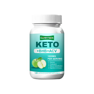 Fábrica ACV cápsulas Keto desintoxicação e fornecer energia personalizado marca