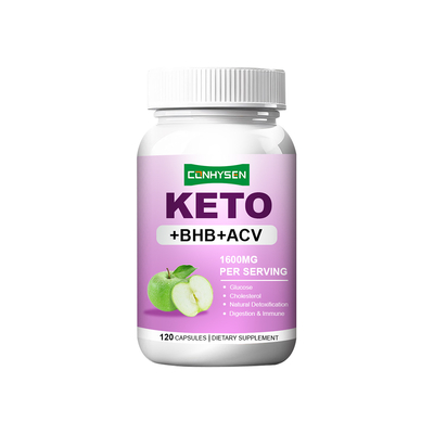 Cápsulas Keto Orgânicas para Atacado de Fábrica Aumentam o Metabolismo e a Imunidade