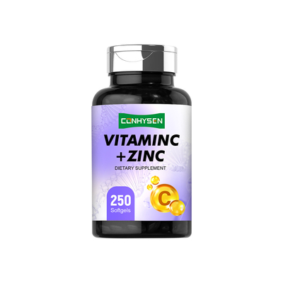 Fornecedor de Softgels Premium Personalizados para Melhorar a Elasticidade da Pele com Zinco e Vitamina C