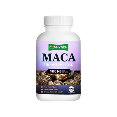 Suportes personalizados Premium Hormônios Balance Organic Maca Capsules Fornecedor