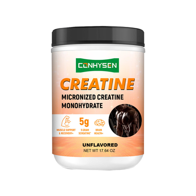 Suprimento de fábrica de creatina em pó sem sabor para suporte e recuperação muscular