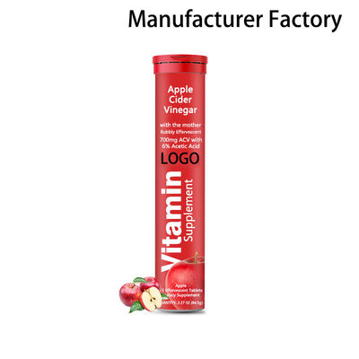 Atacado de fábrica Comprimidos efervescentes de vinagre de maçã para controle de peso